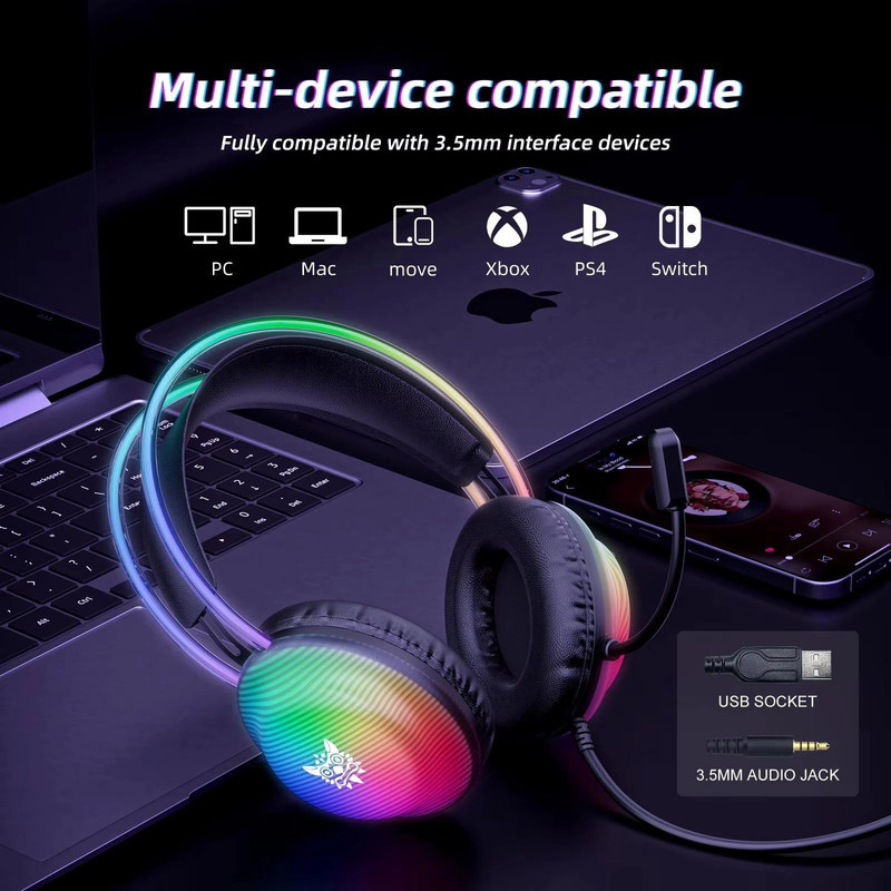 هدست مخصوص بازی سیوتک مدل X29 RGB
