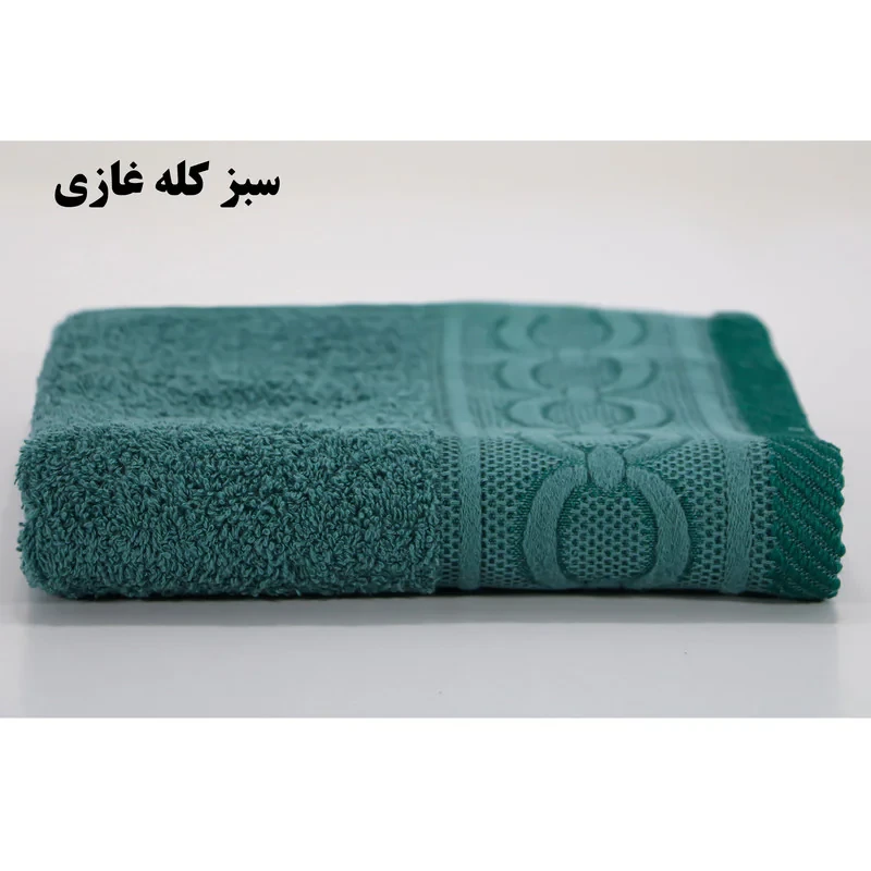 حوله دستی بهبافت آذر مدل چاین سایز 40x80 سانتی متر