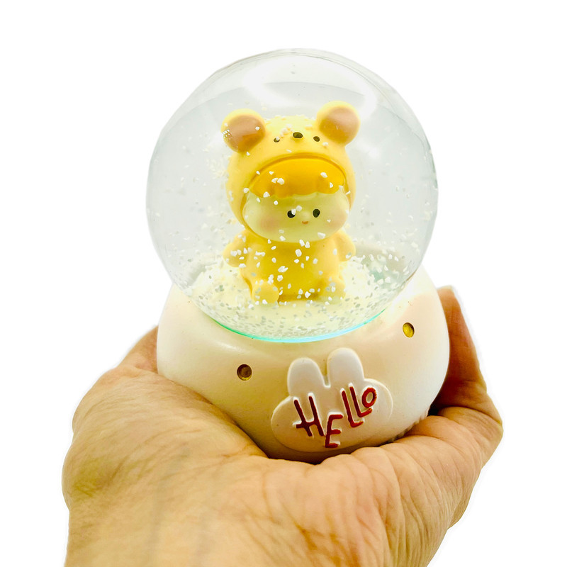گوی مدل چراغدار HELLO طرح baby موش کد D1623.11.S300