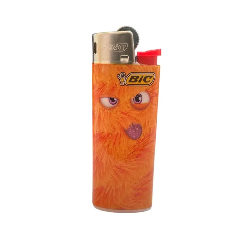 فندک گازی بیک طرح هیولای پشمالو کد 8-7