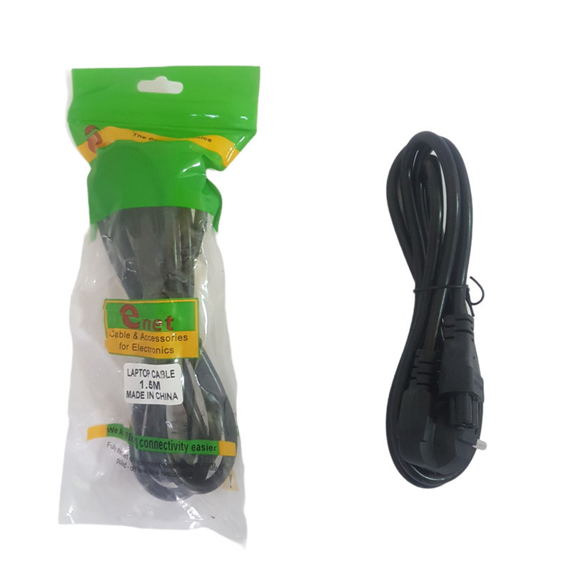 کابل برق سه پین آداپتور لپ تاپ اینت مدل Power Cable طول 1.5 متر
