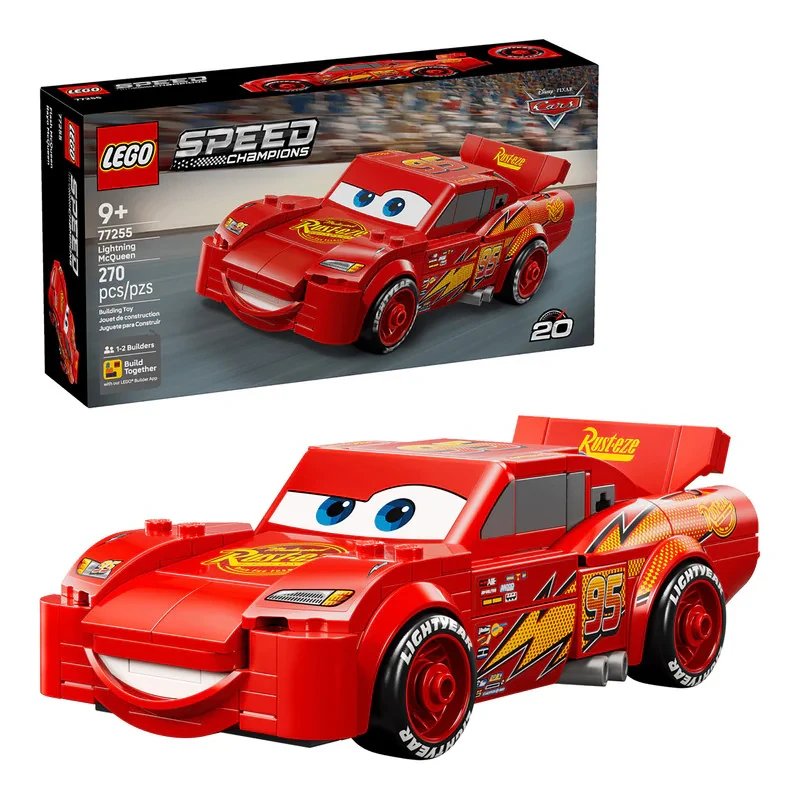 لگو 270 تکه سری Disney مدل Lightning McQueen کد 77255