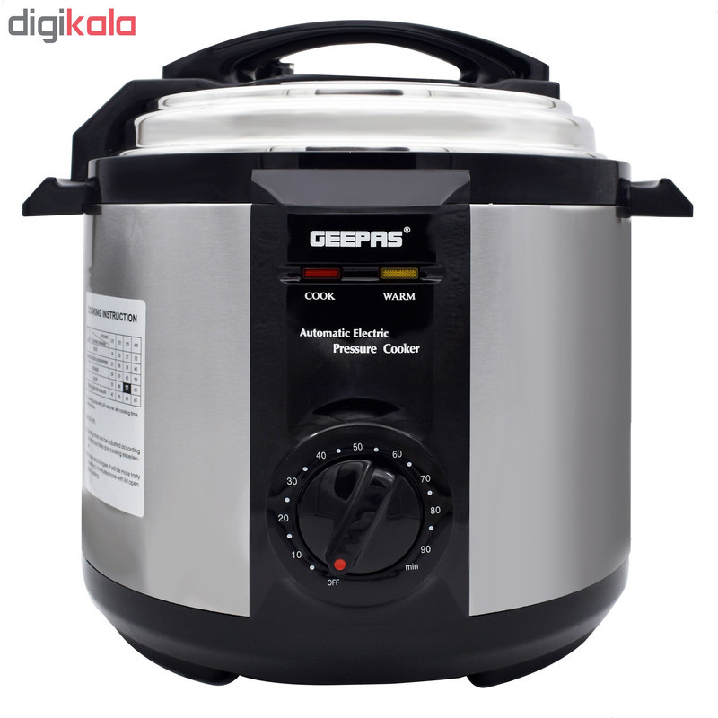 زودپز برقی جی پاس مدل GPC307-6L گنجایش 6 لیتر