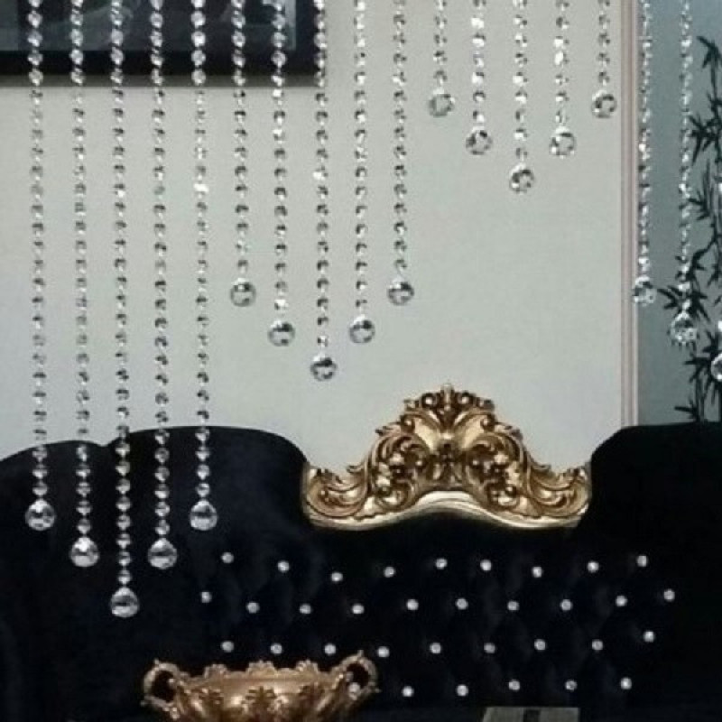 پرده ریشه ای کد 1105 سایز 100x100 سانتی متر