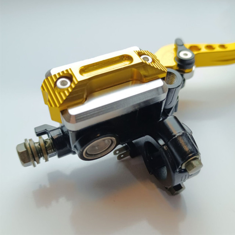 کتی کلاچ و ترمز موتور سیکلت وارون مدل پمپ دار کد B-8-GLD بسته 2 عددی