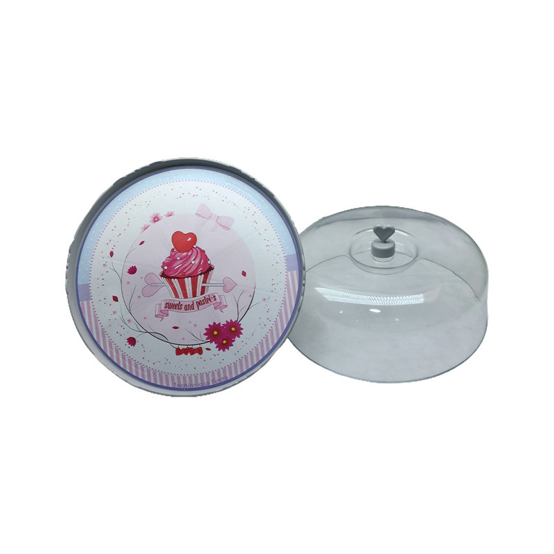 کیک خوری طرح گل و کیک