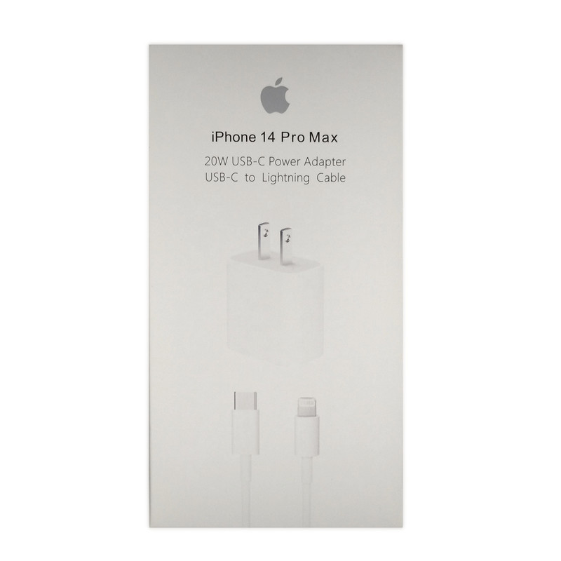 شارژر دیواری 20 وات مدل IPHONE 14 PRO MAXX به همراه کابل لایتنینگ