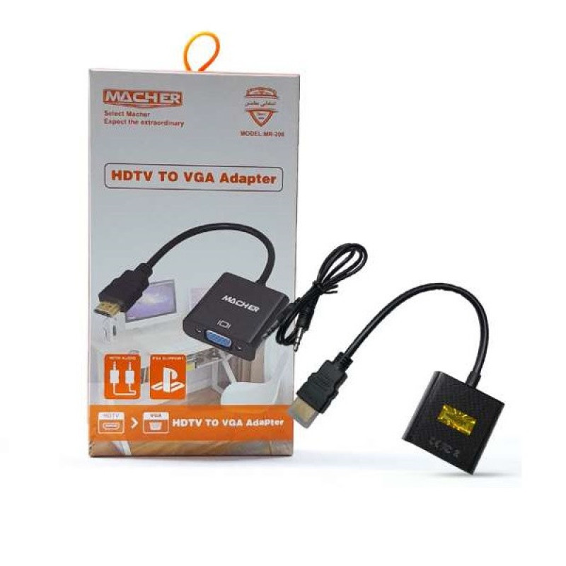 تبدیل HDMI به VGA مچر مدل MR-206