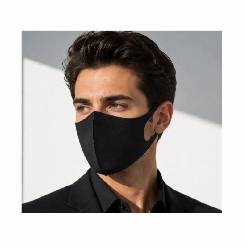 ماسک پارچه ای مدل Mu 22162211 بسته 2 عددی