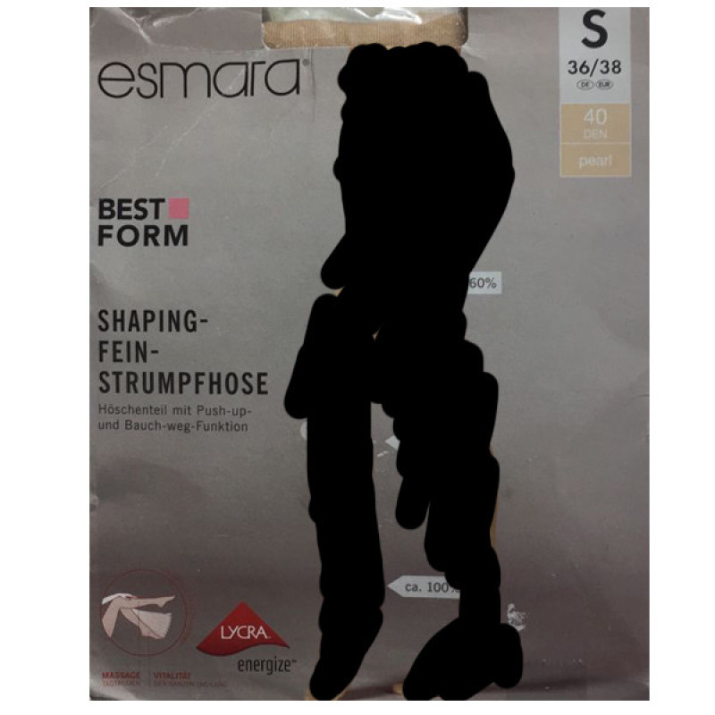 جوراب شلواری زنانه اسمارا مدل SHAPING FEIN STRUMPFHOSE - 40 DEN - MASSAGE SM_43