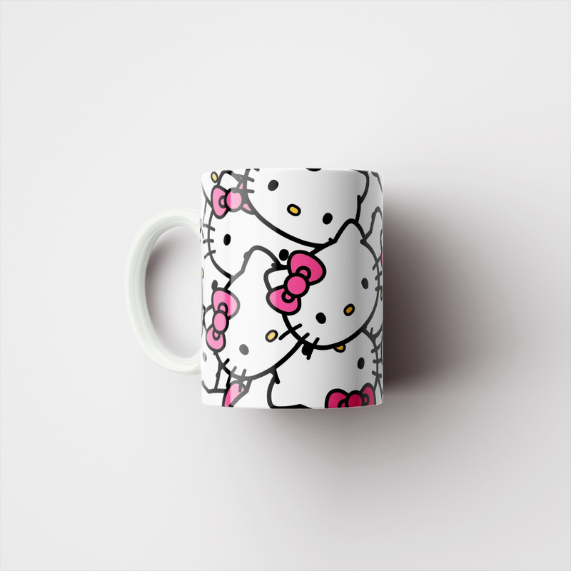 ماگ مدل فانتزی طرح هلو کیتی Hello kitty کد 294