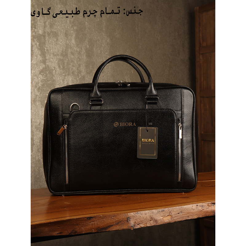 کیف اداری مردانه بیورا مدل چرم طبیعی کد eez141