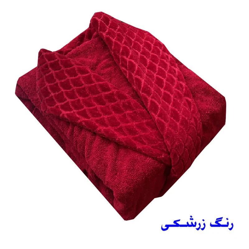 حوله پالتویی هنرمند مدل پولکی سایز 125 سانتی متر