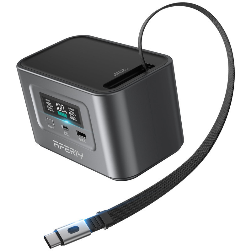 پنل خورشیدی 30 وات آفیری مدل AF-SL030 به همراه پاوراستیشن