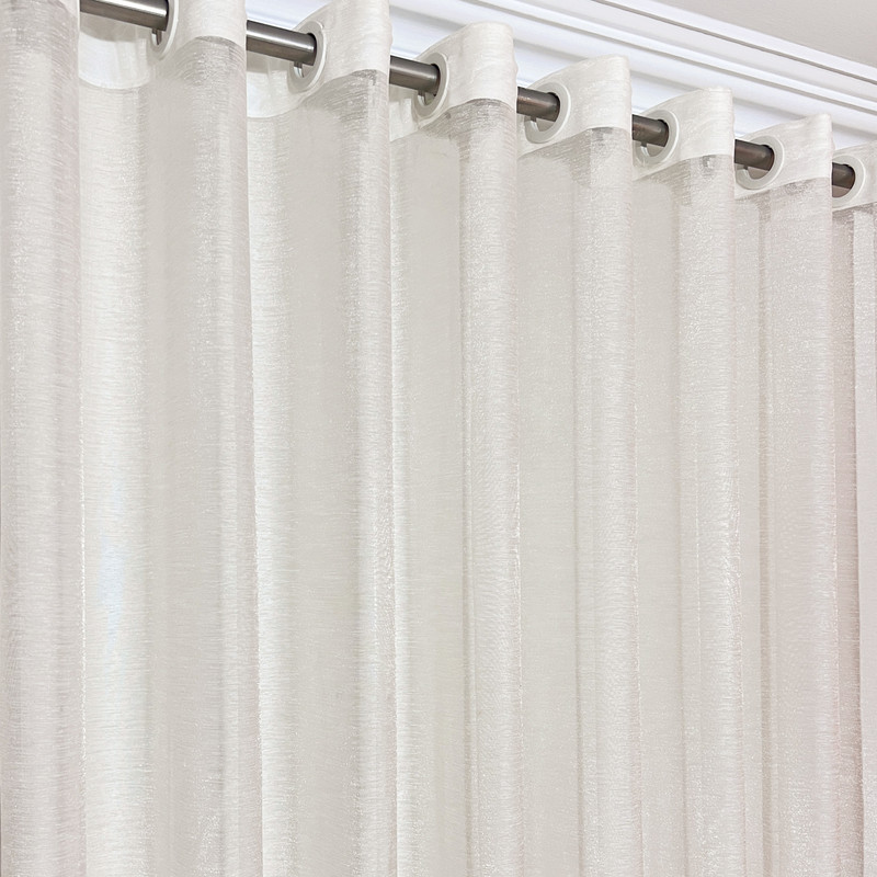 پرده پانچی مدل حریر شاین کلاسیک سایز 300x280 سانتی متر