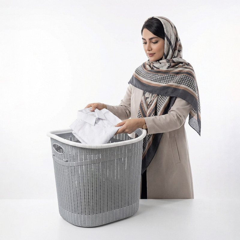 سبد رخت چرک بانیس کد 21419