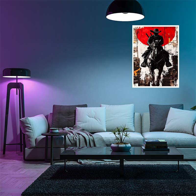 پوستر کارنيکا طرح رد دد Red Dead Redemption کد 71622 مجموعه 8 عددی