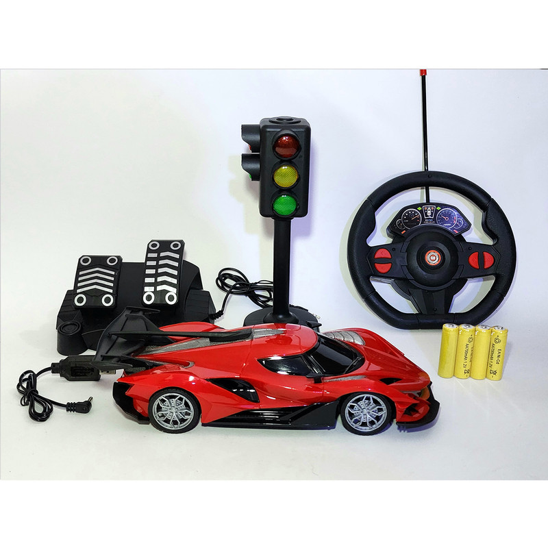 ماشین بازی کنترلی مدل لامبورگینی پدال دار کد GT200