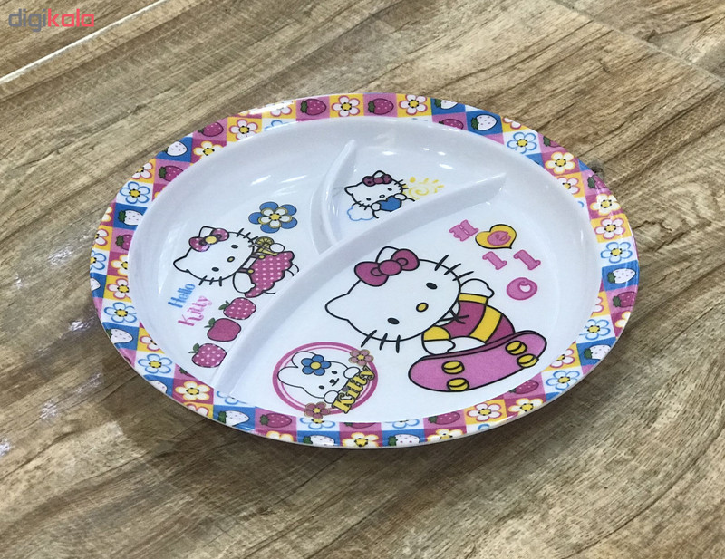 ظرف غذای کودک کسری یزد طرح Hello Kitty
