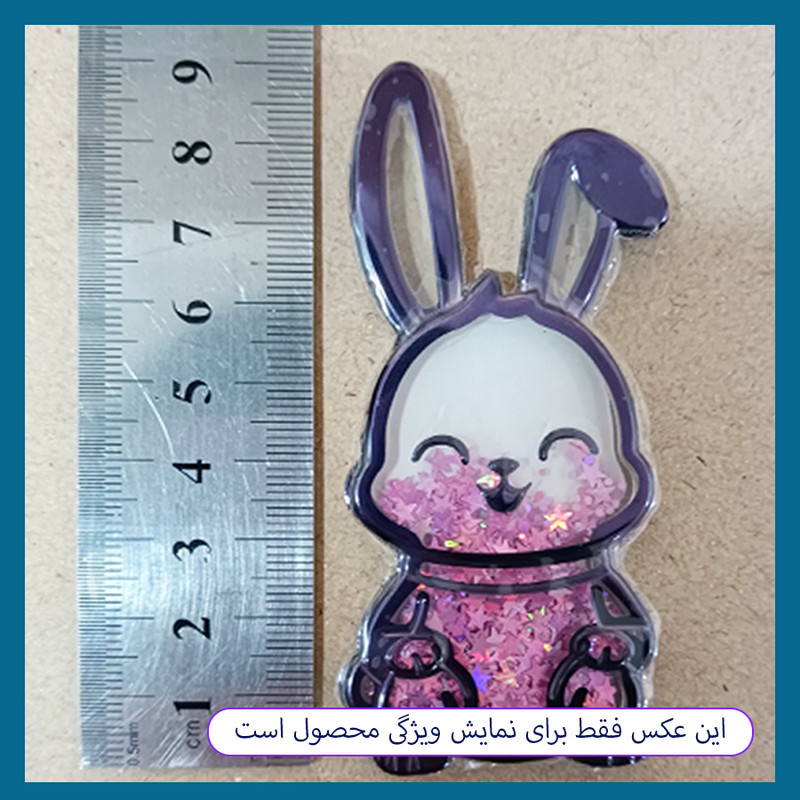 استیکر تزئینی موبایل و تبلت دراگون قاب مدل خرگوش