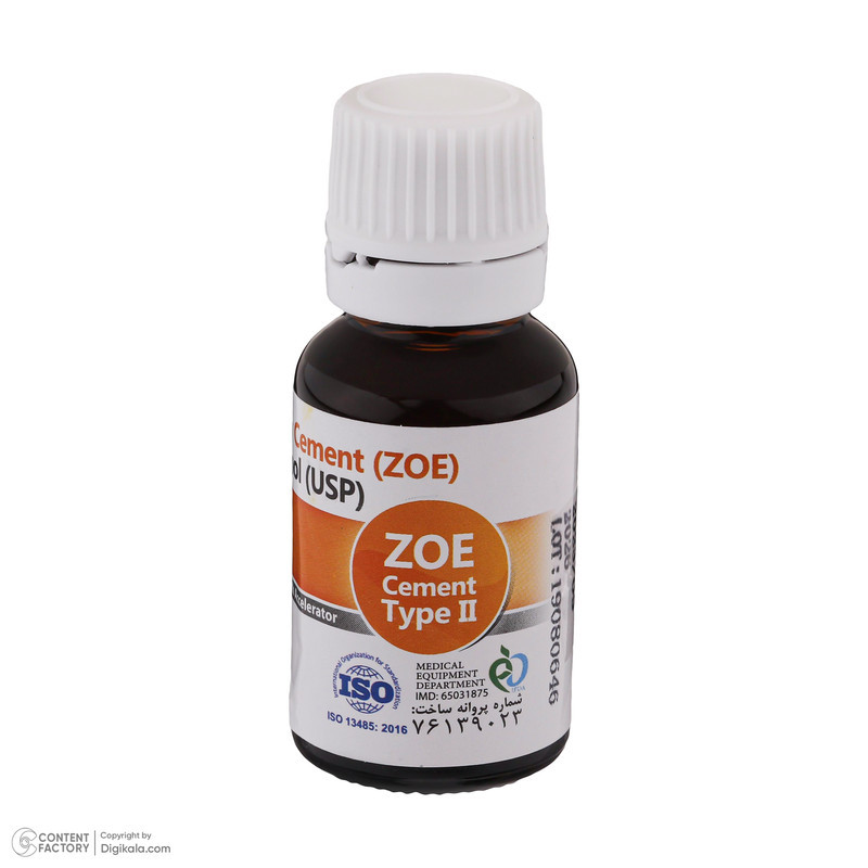 سمان زینک اکساید اوژنول مروابن مدل ZOE Type2 بسته 2 عددی
