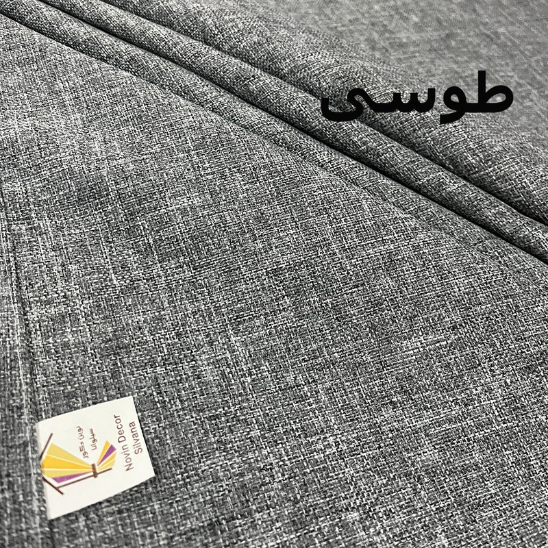 پرده پانچ نوین دکور سیلوانا مدل کتان تسلا 180_1 سایز 180x140 سانتی‌متر