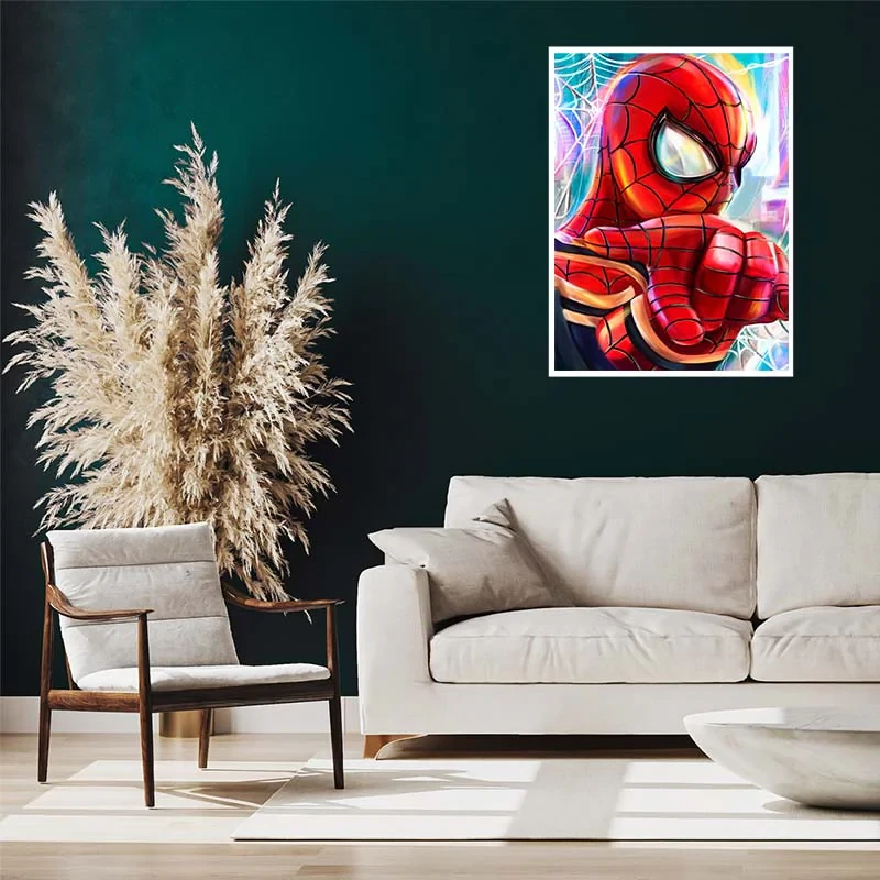 پوستر کارنيکا طرح Man-مرد عنکبوتی Spider کد 14493 مجموعه 8 عددی