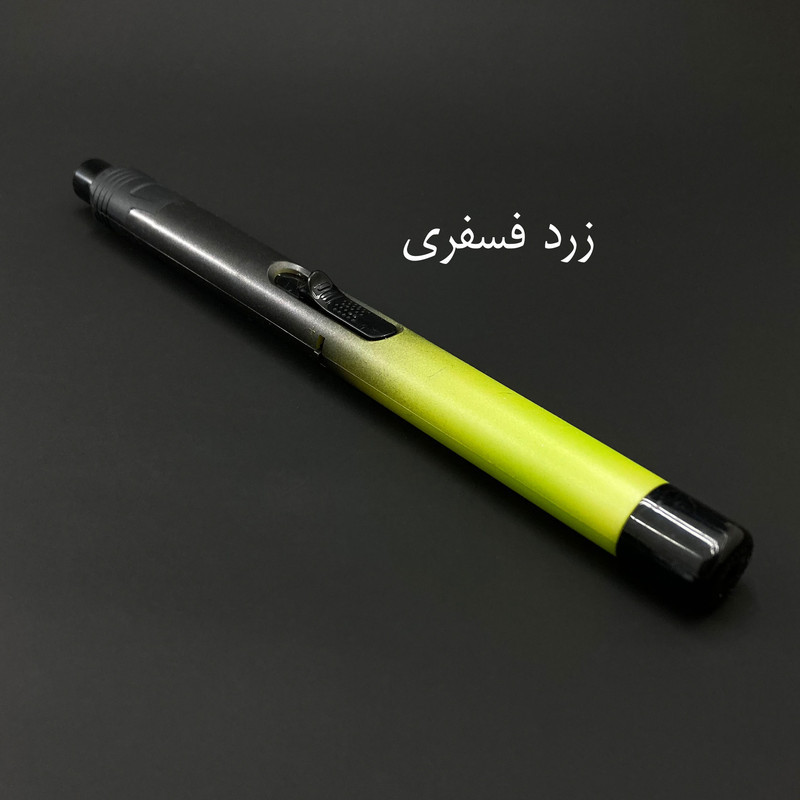 فندک مدل دکمه کشویی طرح گردینت کد DKD-1916