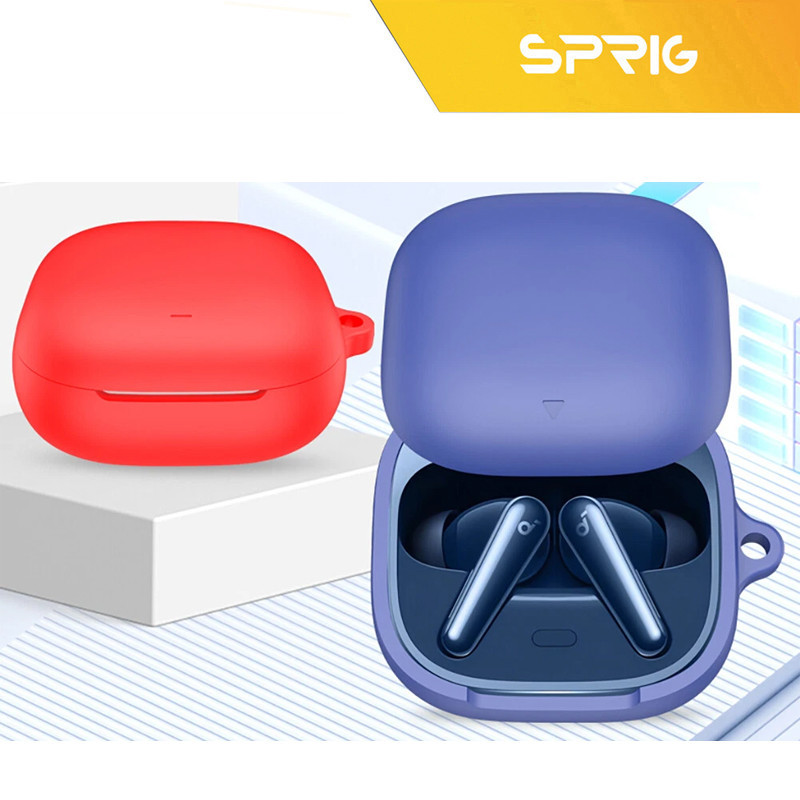 کاور اسپریگ مدل Silicone-SP مناسب برای کیس هدفون بی سیم انکر Soundcore Liberty 5