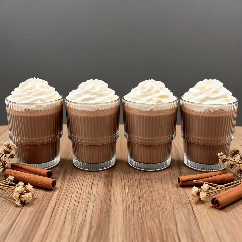 لیوان دلی مدل شیاردار دوطبقه HOT AND COLD بسته 6 عددی