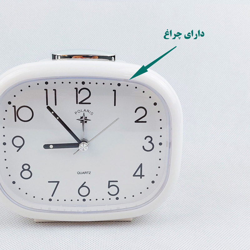 ساعت رومیزی عقربه‌ای مدل Polaris کد 2226