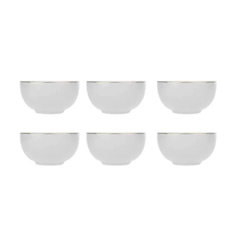پیاله شرکت صنایع چینی تقدیس مدل لب طلای 3.5 بسته 6 عددی