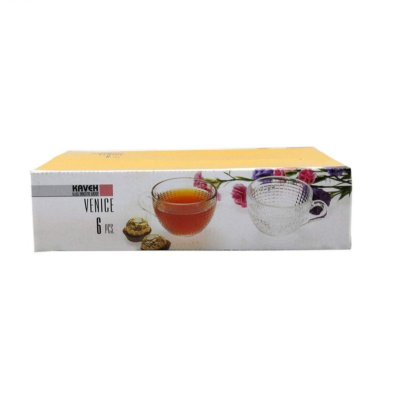 فنجان بلور کاوه مدل q1098 بسته 6 عددی