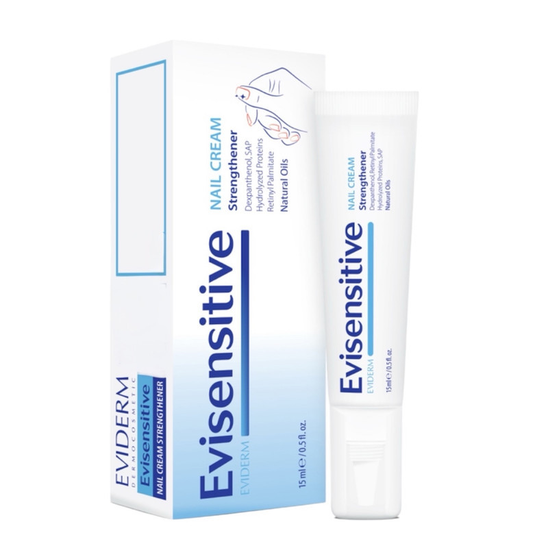 کرم تقویت کننده و ترمیم کننده ناخن اویدرم مدل strengthener حجم 15 میلی لیتر