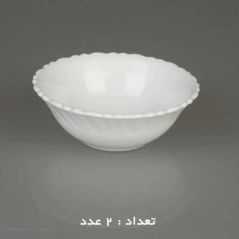 سرویس 25 پارچه اپال طرح دایره مدل اما کنگره