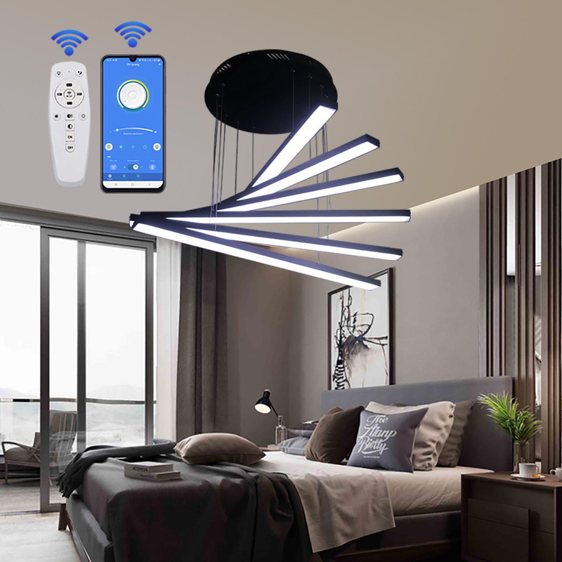 لوستر مدل مدرن سرو آویز کد SC6