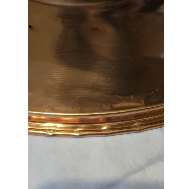 سینی میناکاری مدل لب کنگره ای کد 01871