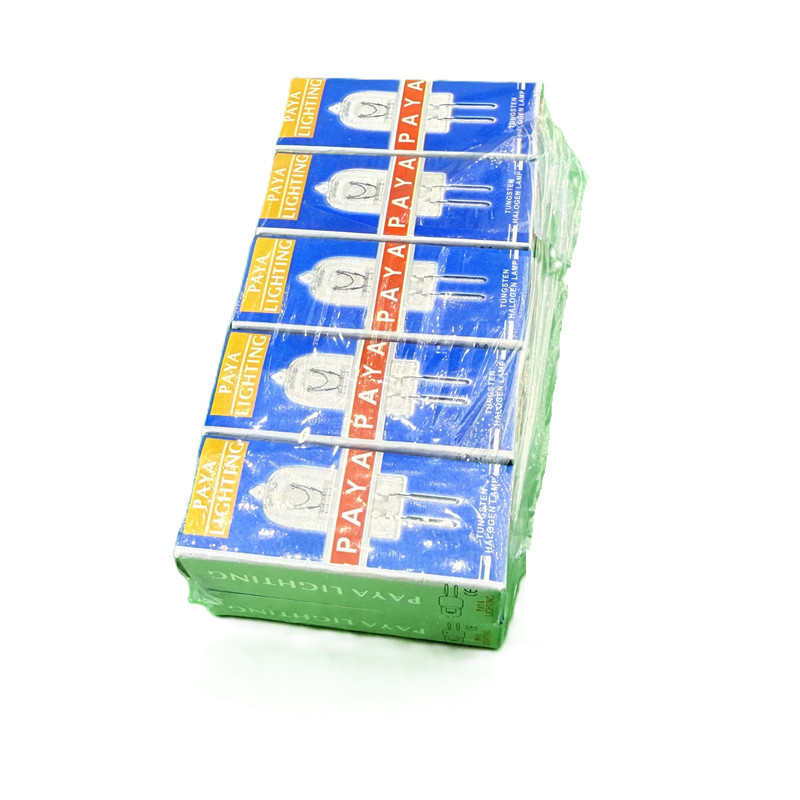 لامپ هالوژن 50 وات مدل JC-50 پایه G4 بسته 10 عددی