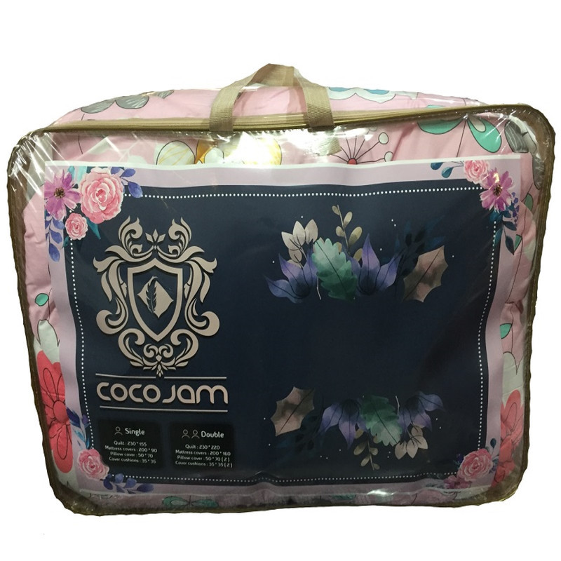 سرویس خواب کوکوجم مدل Fendi 120 یکنفره 4 تکه