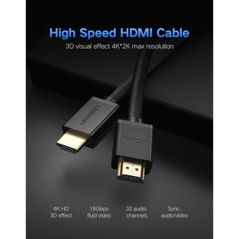 کابل HDMI یوگرین مدل HD104 طول 5 متر