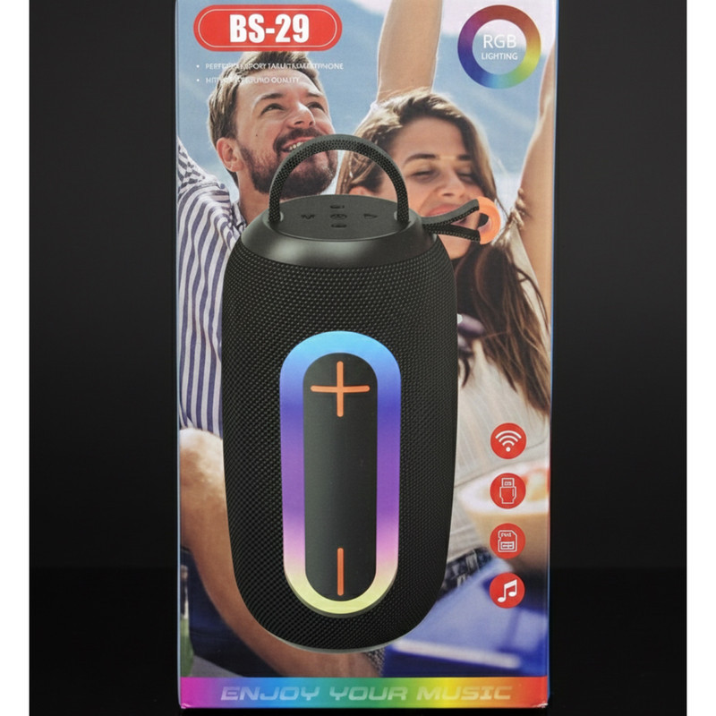 اسپیکر بلوتوثی قابل حمل مدل BS-29