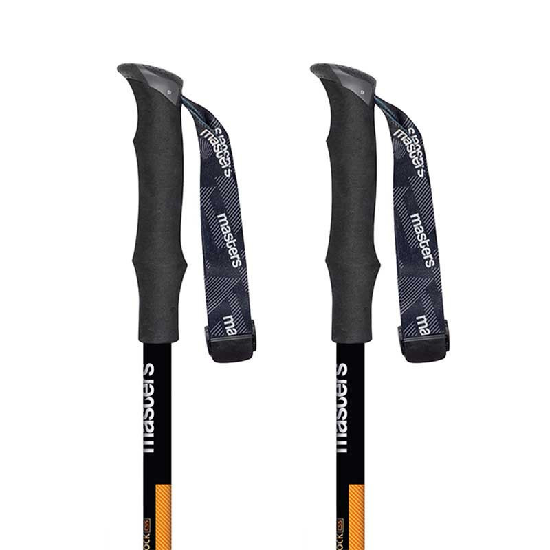 عصای کوهنوردی مسترز مدل Sherpa Antishock CSS مجموعه دو عددی