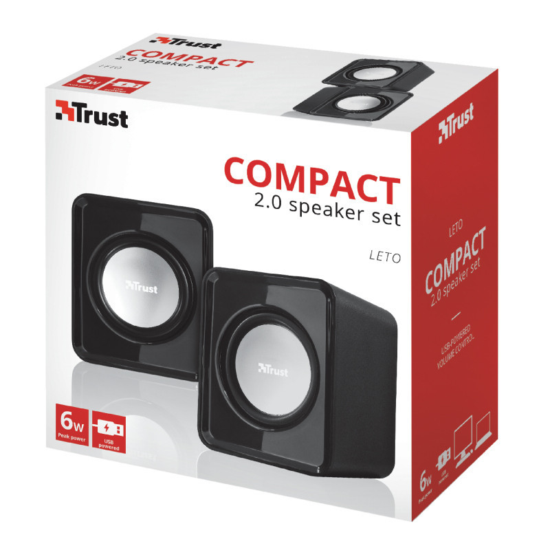 اسپیکر دسکتاپ تراست مدل Leto Compact 2.0