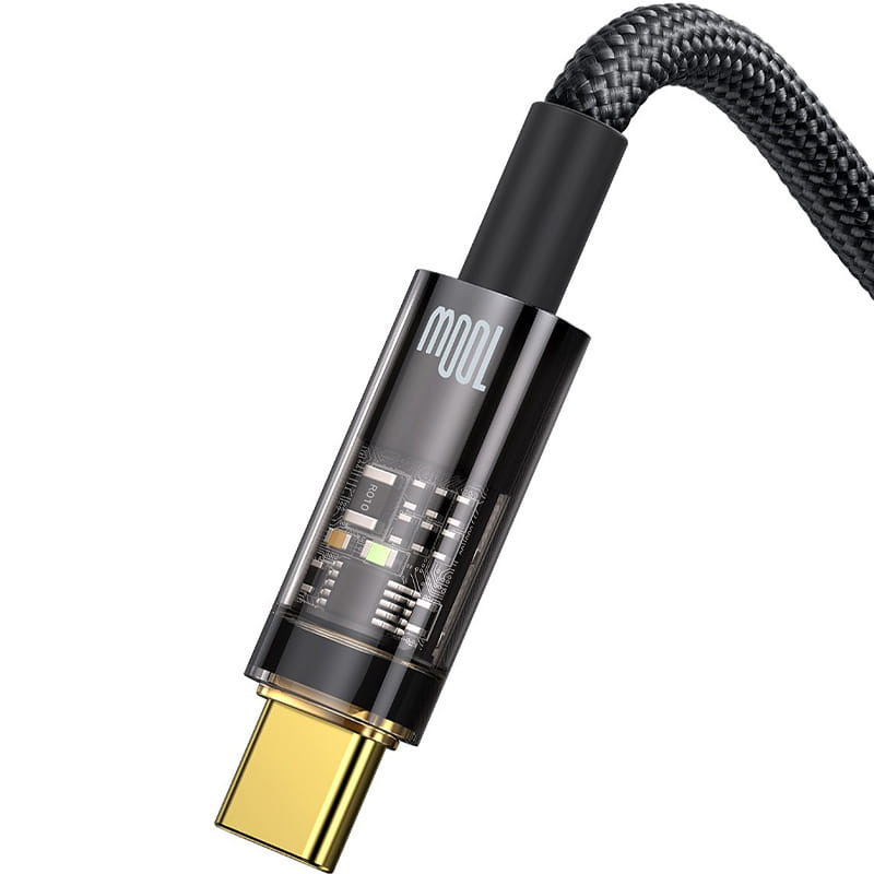 کابل تبدیل USB به USB-C بیسوس مدل CATS000201 Fast Charge 5A طول1 متر