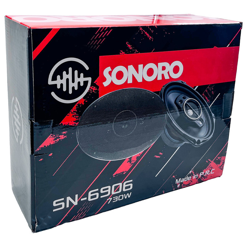 اسپیکر پشت خودرو سونورو مدل SN-6906 سایز 6x9 اینچ بسته دو عددی