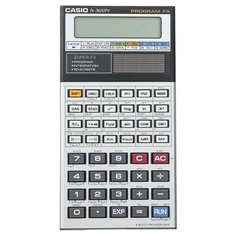 ماشین حساب کاسیو مدل fx-3600Pv