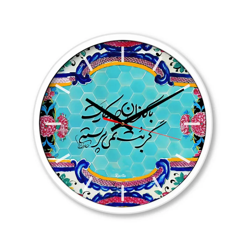 ساعت رومیزی راویتا مدل شعر کد 3387