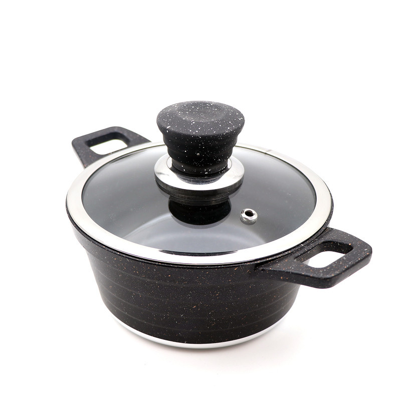سرویس قابلمه و تابه گرانیتی 17 پارچه نیولایف مدل AFRA-6317