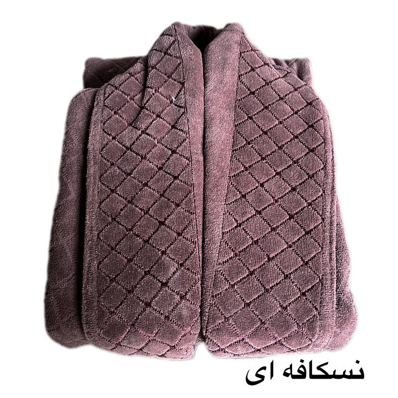 حوله پالتویی آقای کاریزما طرح شطرنجی سایز ۱۲۵ سانتی متر محدوده قد ۱۶۰ الی ۱۸۵ سانتی متر