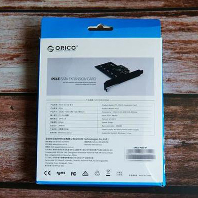 کارت تبدیل PCI-e به 5 پورت SATA3.0 اوریکو مدل PES5